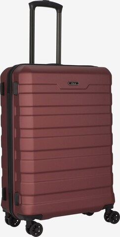 D&N Suitcase Set in Red