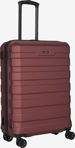 D&N Suitcase Set in Red