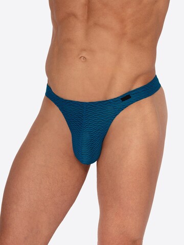 Olaf Benz String ' RED2564 ' in Blau: Vorderseite