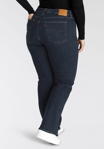 Levi's® Plus Flared Jeans '726 PL HR Flare' i blå