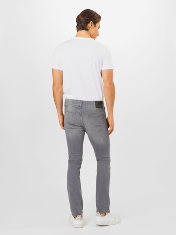 Coupe slim Jean 'Glenn' JACK & JONES en gris