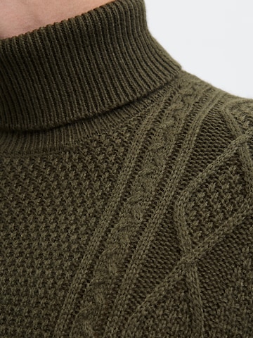 JJ Rebel Pullover 'JREBJOSH' i grøn