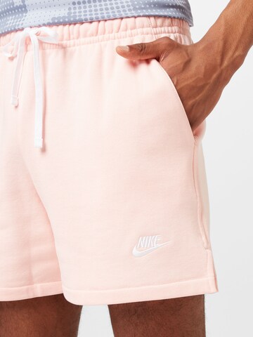 Regular Pantaloni de la Nike Sportswear pe roz