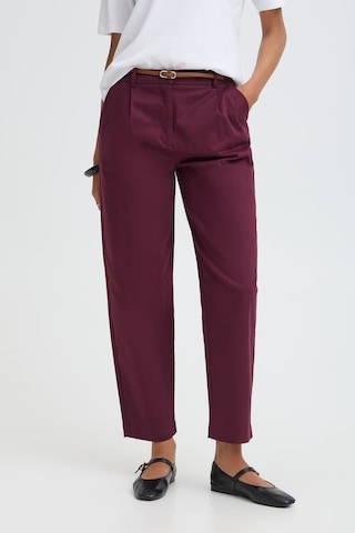 Loosefit Pantalon 'DAYS' b.young en rouge : devant