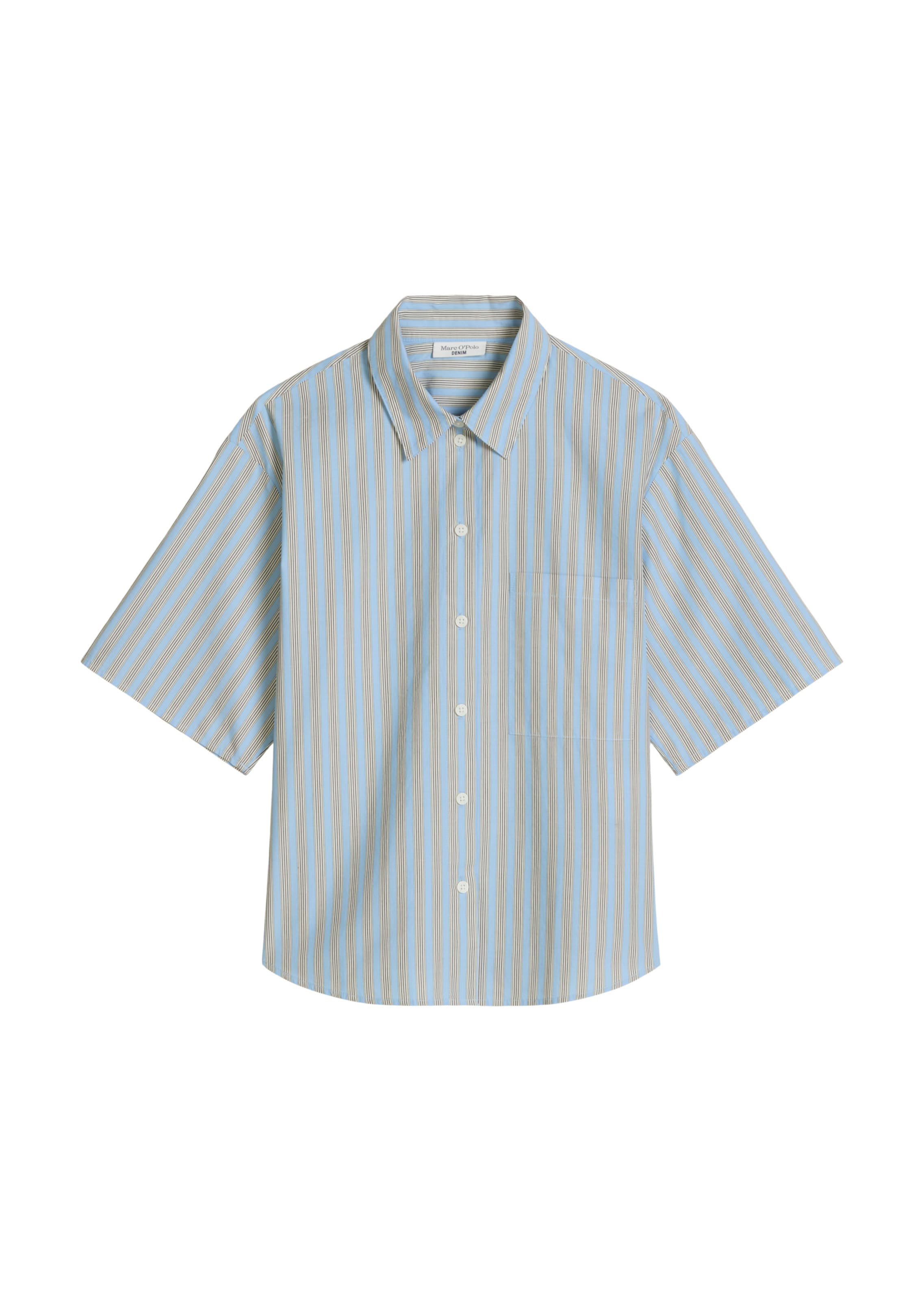 Marc O'Polo DENIM Blouse in Blue: front