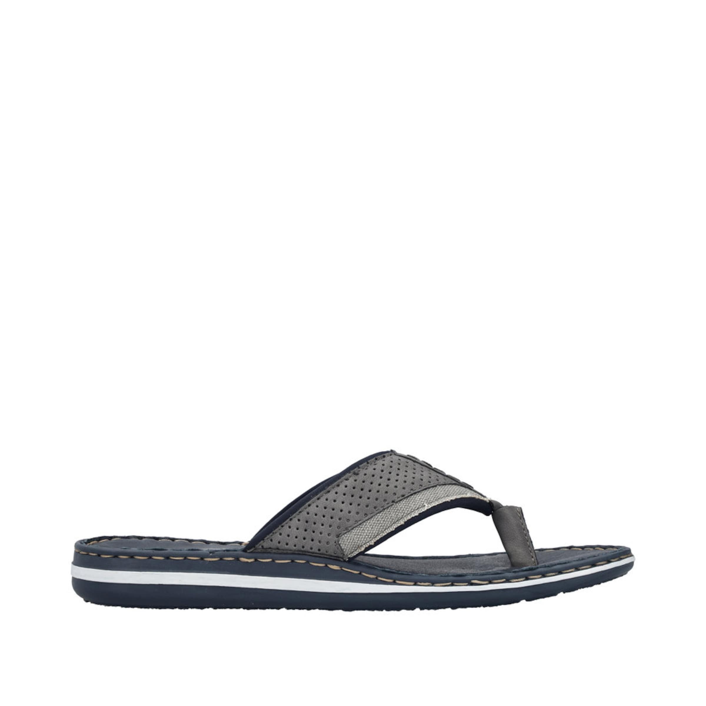 Rieker T-Bar Sandals in Blue
