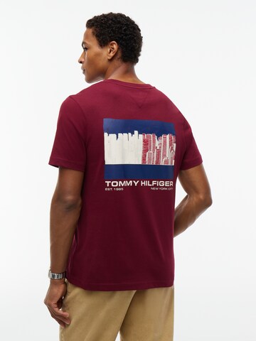 TOMMY HILFIGER - Camiseta 'NY' en rojo