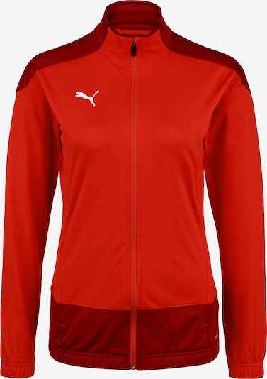 PUMA Vestes d’entraînement 'TeamGoal 23' en rouge / rouge foncé / blanc, Vue avec produit