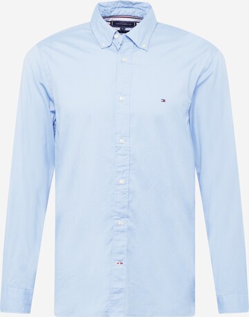 Chemise TOMMY HILFIGER en bleu : devant