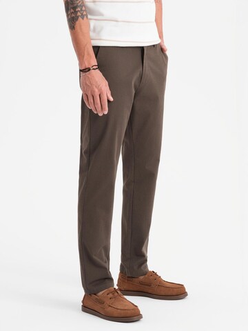 Ombre Regular Chino 'Quintessence' in Bruin