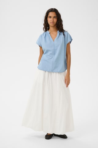SOAKED IN LUXURY Blouse in Blauw
