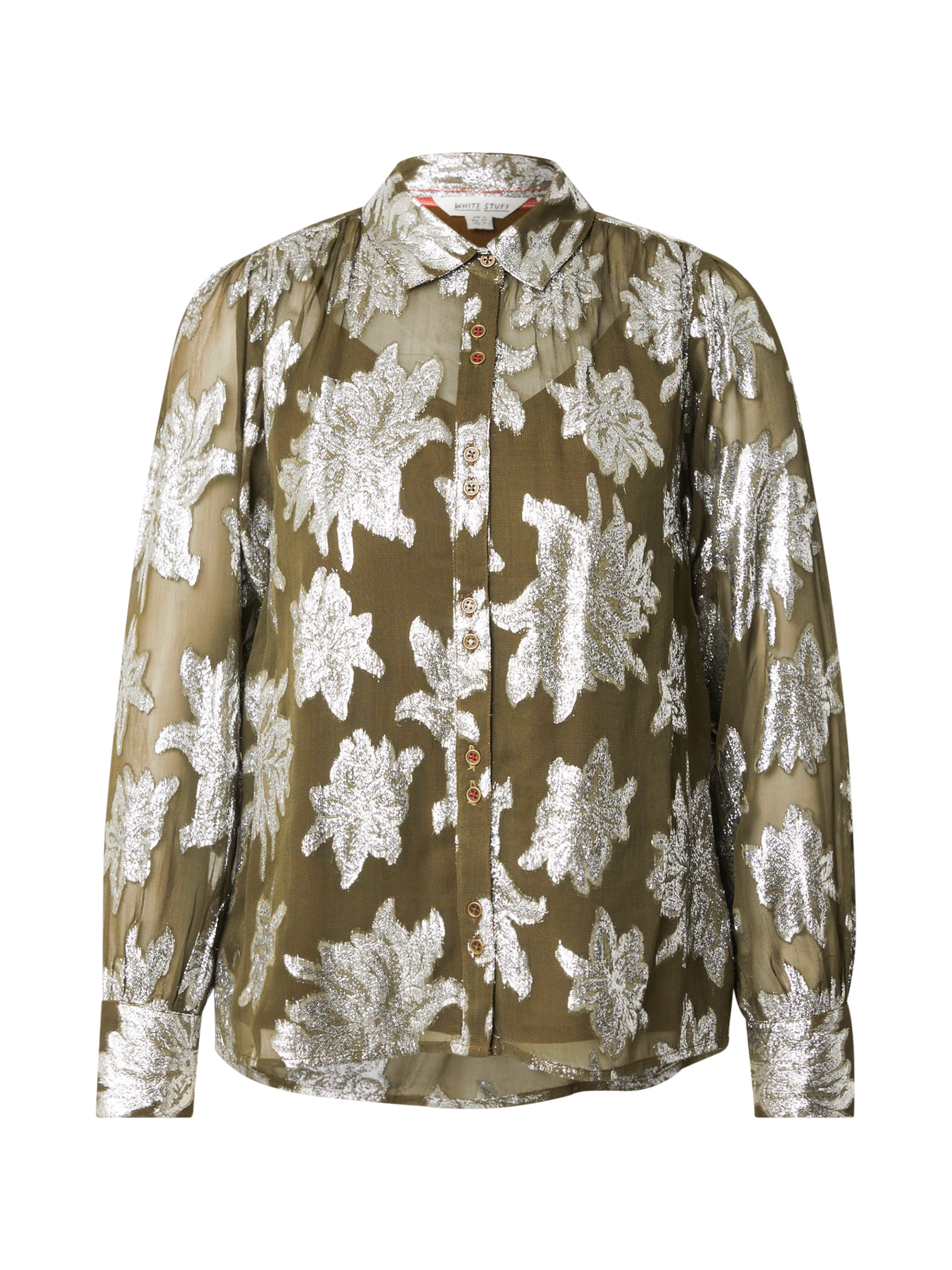 WHITE STUFF Bluse 'Phoebe' in Grün: Vorderseite