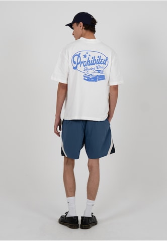 Maglietta 'Tuning Club' di Prohibited in blu