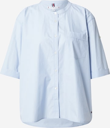 TOMMY HILFIGER Blouse in Blauw: voorkant