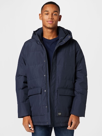 Casual Friday Winter Jacket in Blue: front