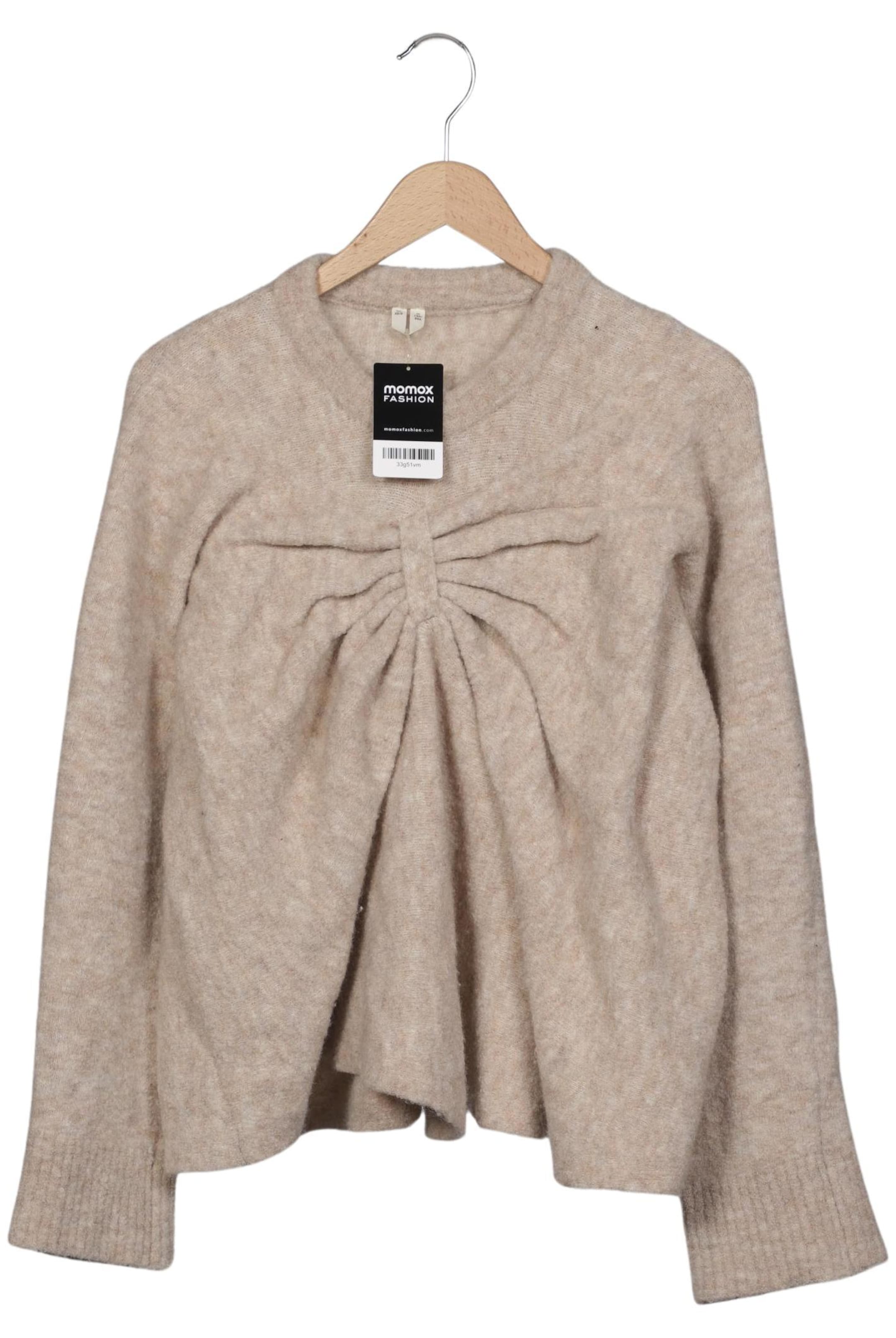 Arket Sweater & Cardigan in XS in Beige: front