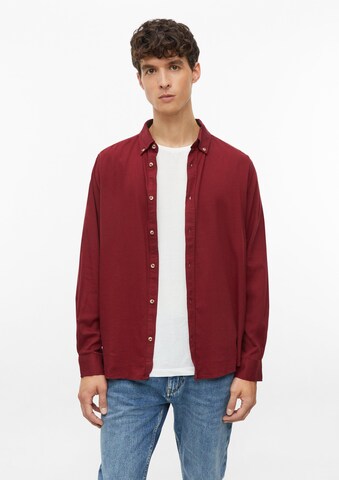 s.Oliver Regular fit Button Up Shirt in Red: front