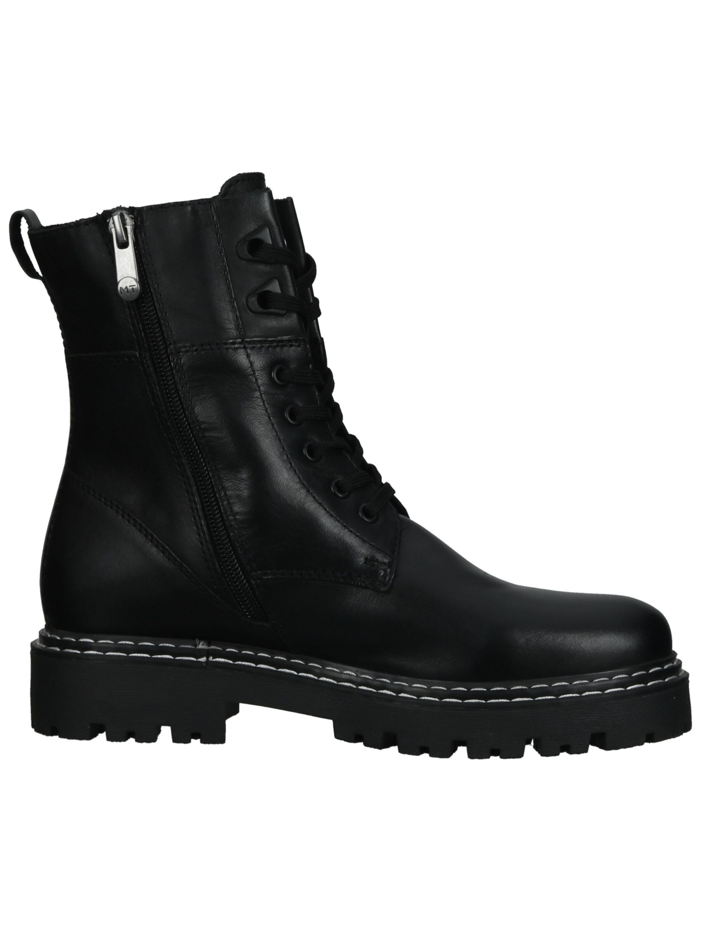 MARCO TOZZI Schnürstiefelette in Schwarz