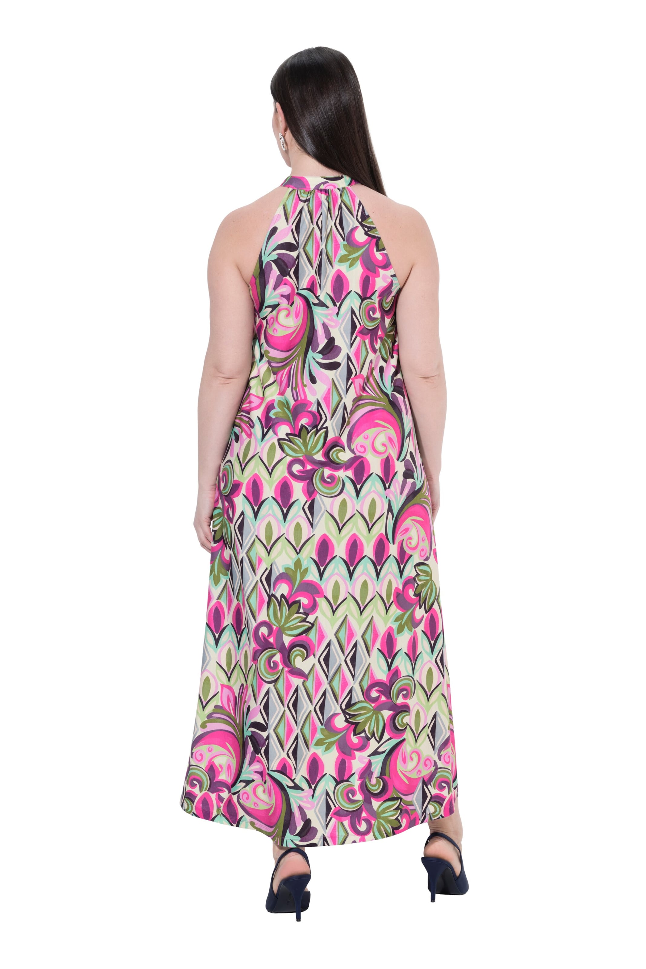 Ulla Popken Jurk in Gemengde kleuren