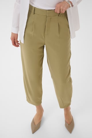 Effilé Pantalon à pince 'KAMerle' Kaffe en vert