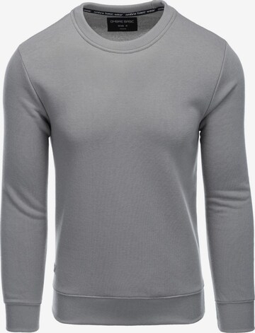Ombre Sweatshirt 'B978' in Grey: front