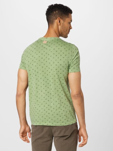 MUSTANG Μπλουζάκι 'Alex' σε πράσινο