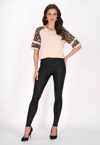 faina Blouse in Beige