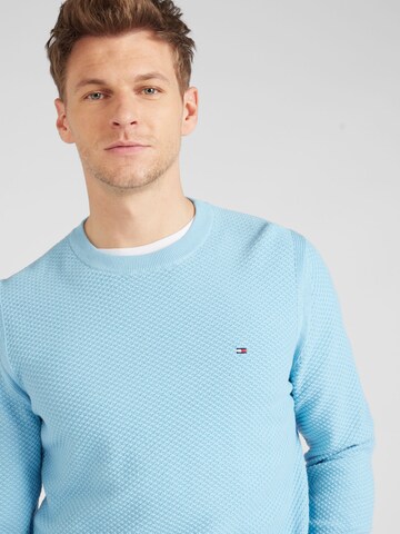 TOMMY HILFIGER Pullover in Blau