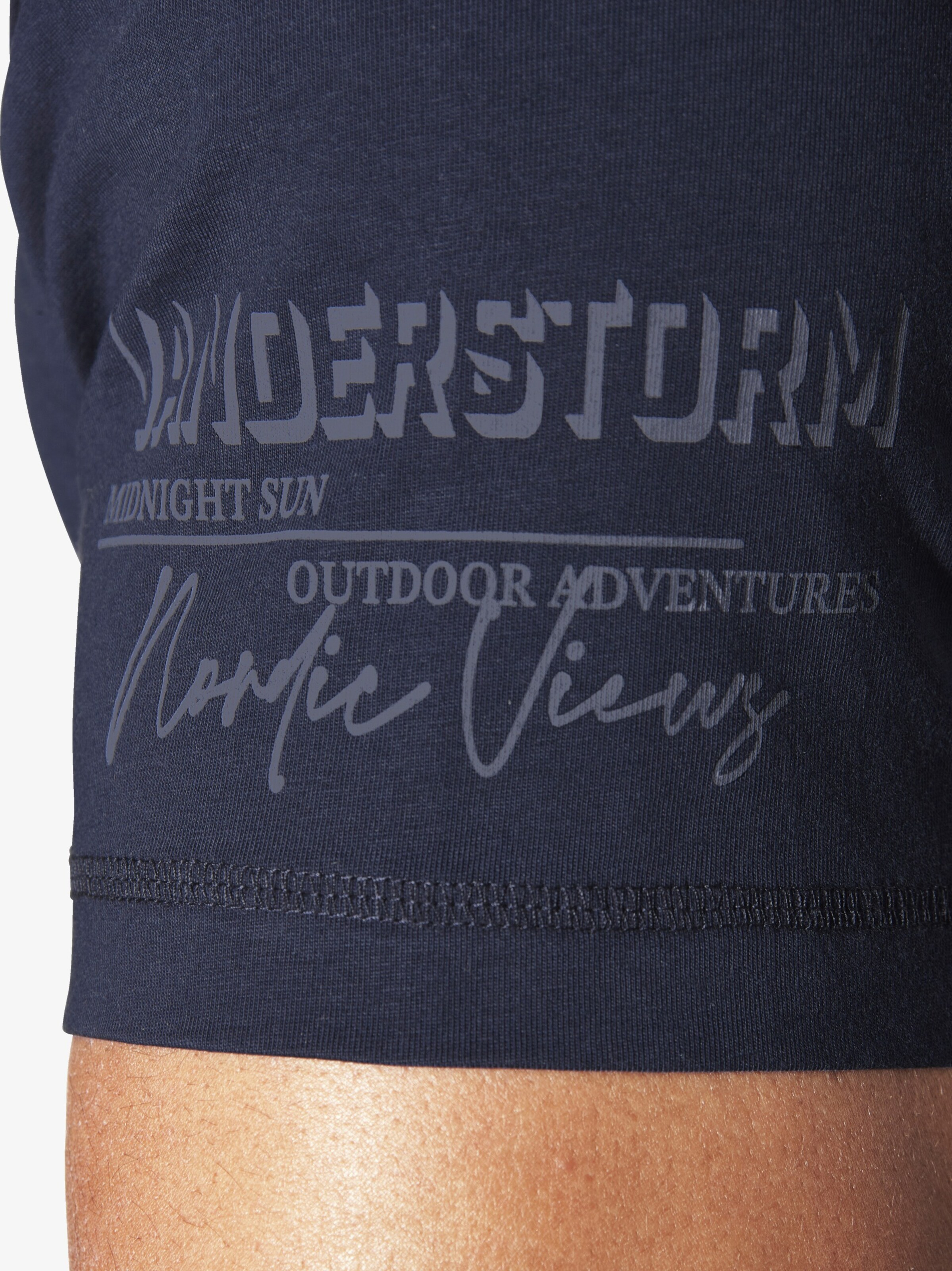 Jan Vanderstorm Shirt 'Jendur ' in Blue