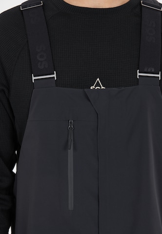 SOS Loosefit Skihose 'Kula' in Schwarz