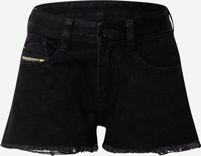 Jeans DIESEL pe denim negru, Vizualizare produs