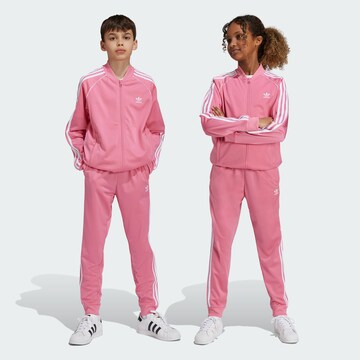 ADIDAS ORIGINALS Tapered Pants 'Adicolor' in Pink