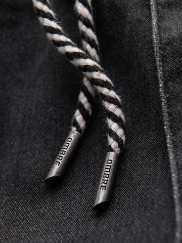 Ombre Tapered Sportnadrágok - fekete