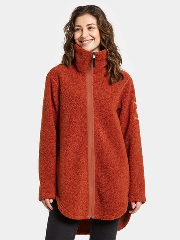 Veste en polaire 'UMI' Didriksons en orange : devant