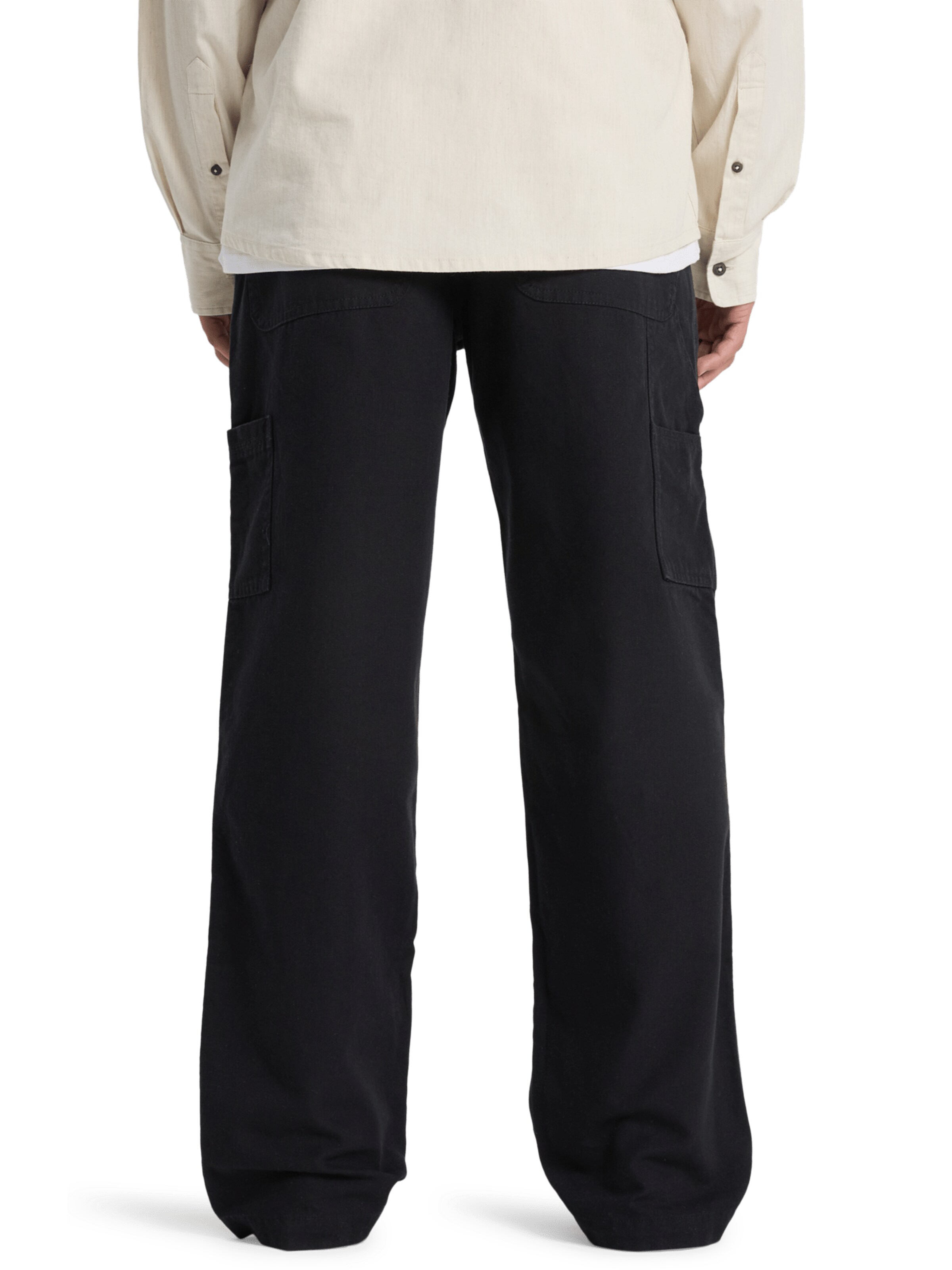 QUIKSILVER Regular Pants 'Carpenter' in Black