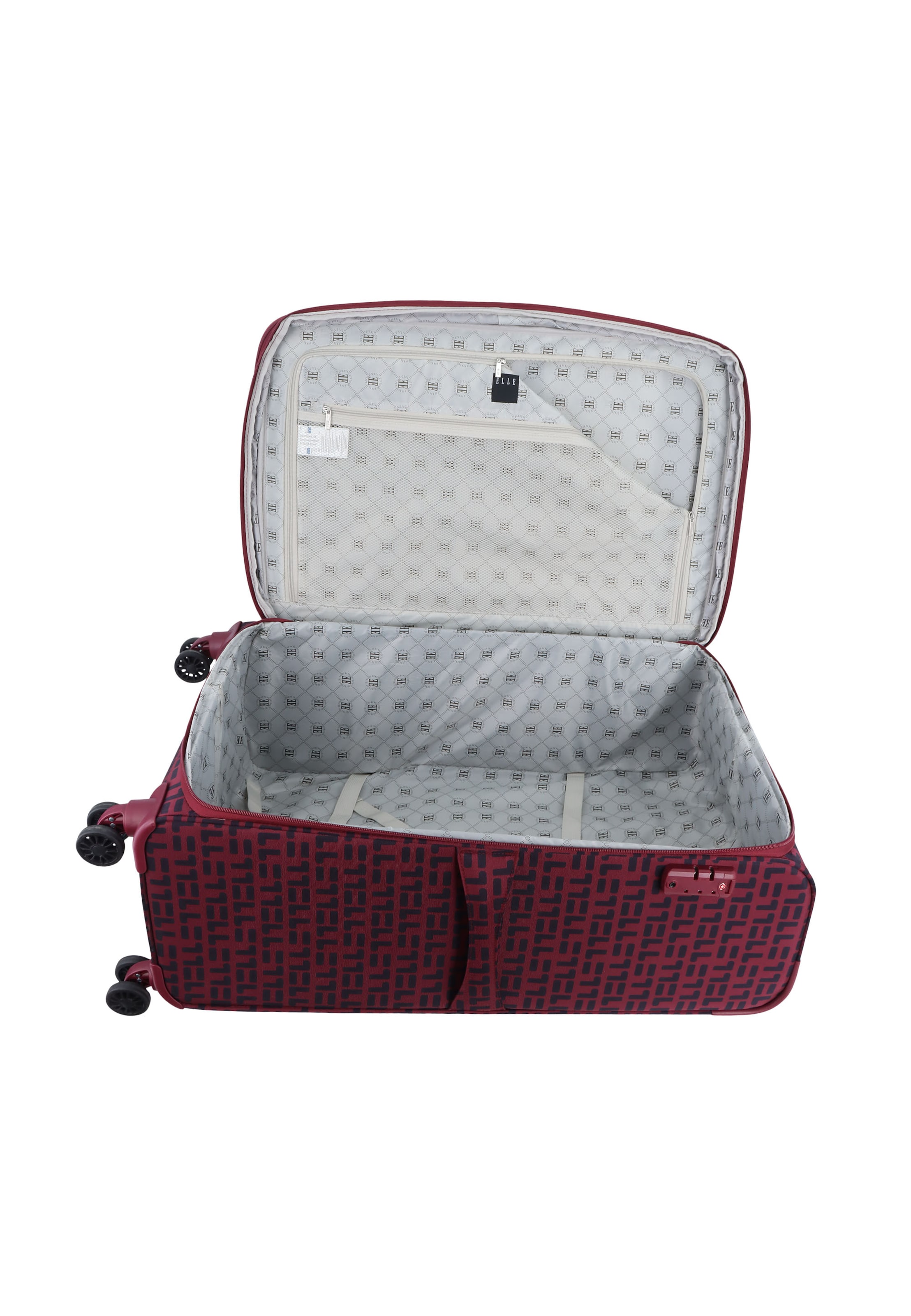 ELLE Suitcase 'Couture' in Red