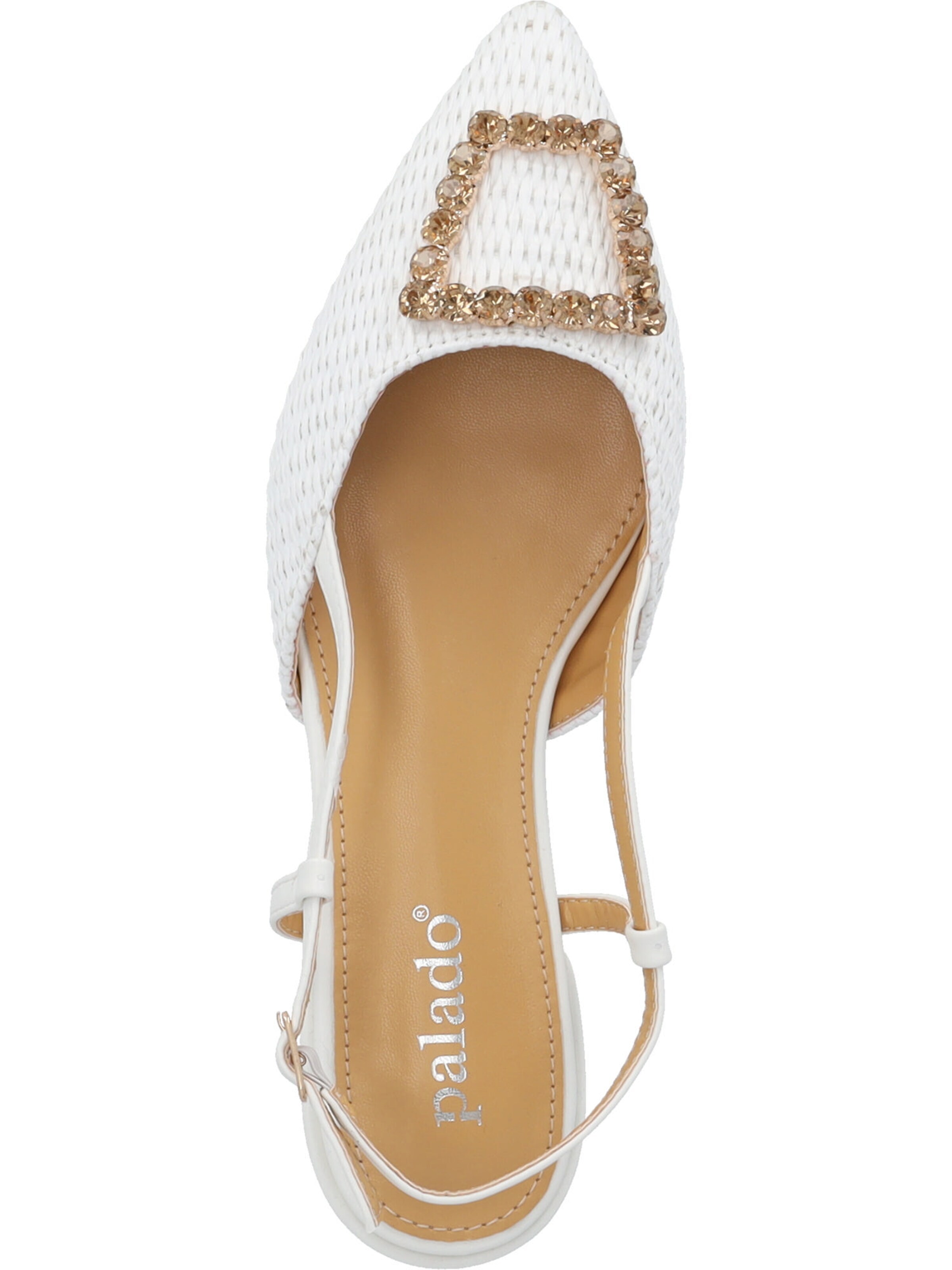 Palado Ballet Flats 'Edniya' in White