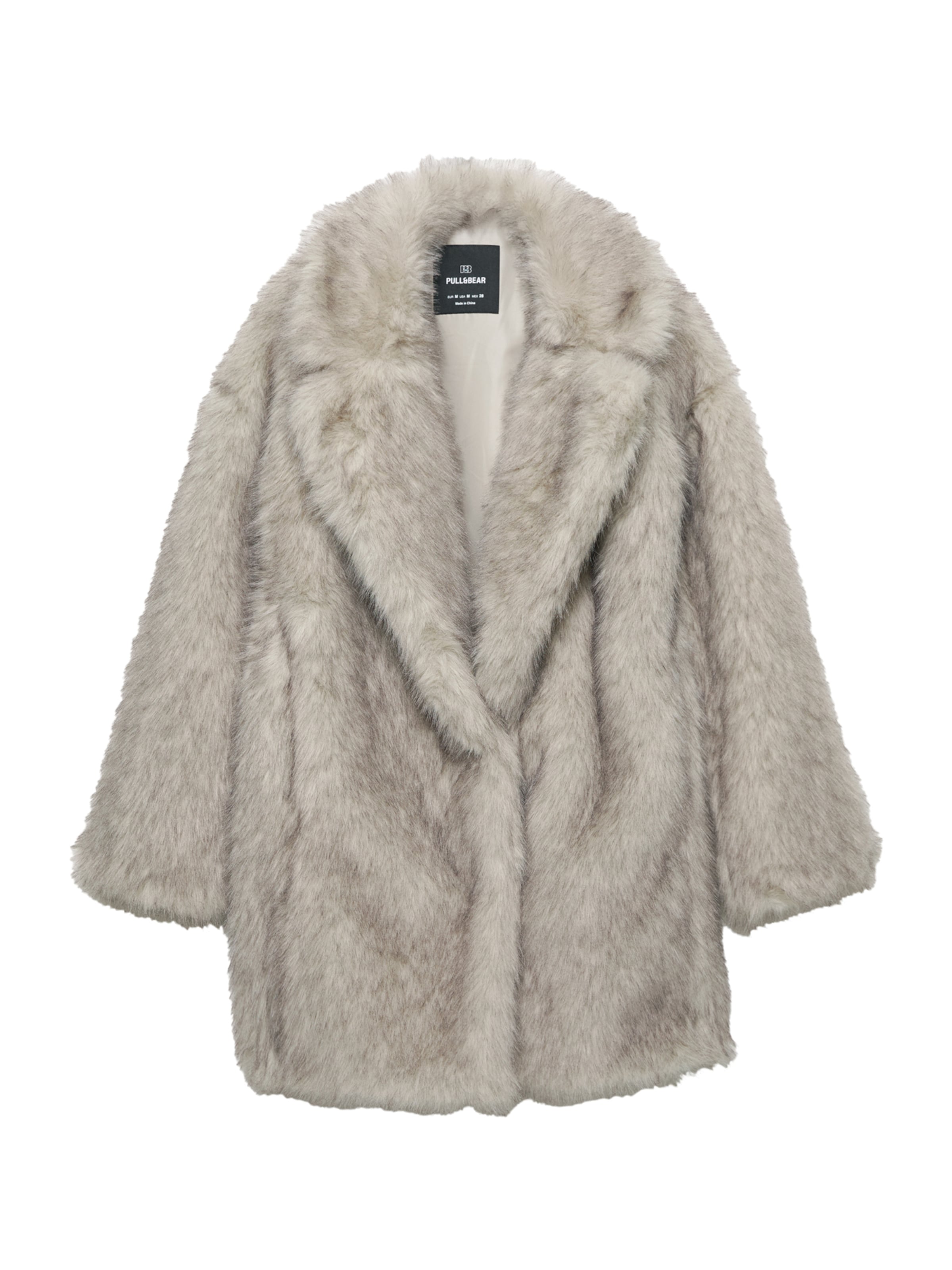 Palton de primăvară-toamnă Pull&Bear pe gri, Vizualizare produs