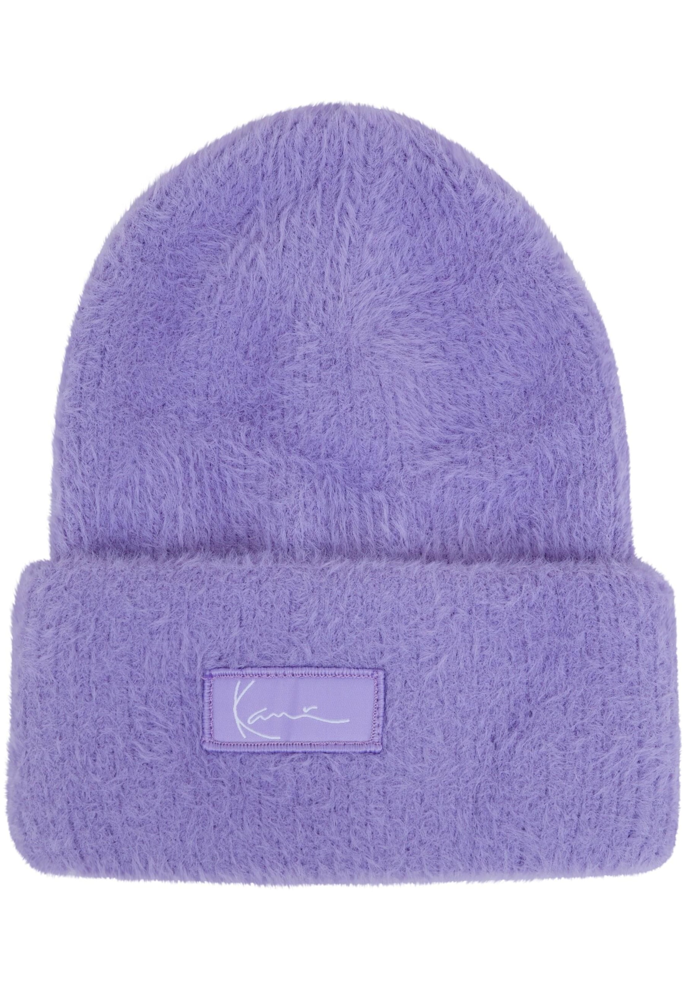 Karl Kani Beanie in Purple: front
