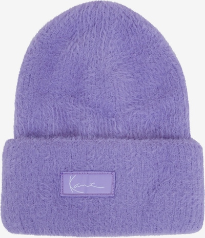 Karl Kani Bonnet en violet / blanc, Vue avec produit