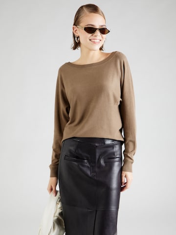 COMMA Sweater in Brown: front