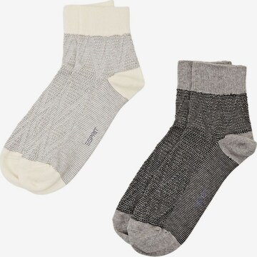 Chaussettes ESPRIT en beige : devant