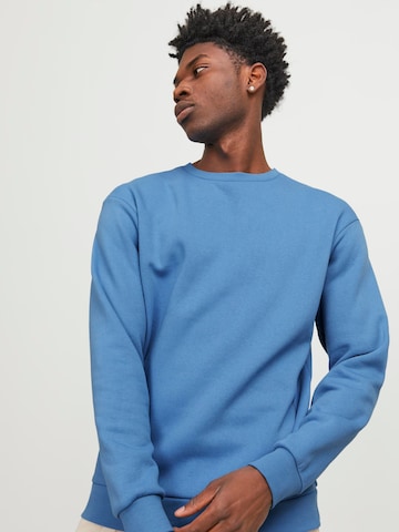Sweat-shirt 'JJEBradley' JACK & JONES en bleu