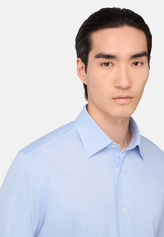 Boggi Milano Regular Fit Hemd in Blau