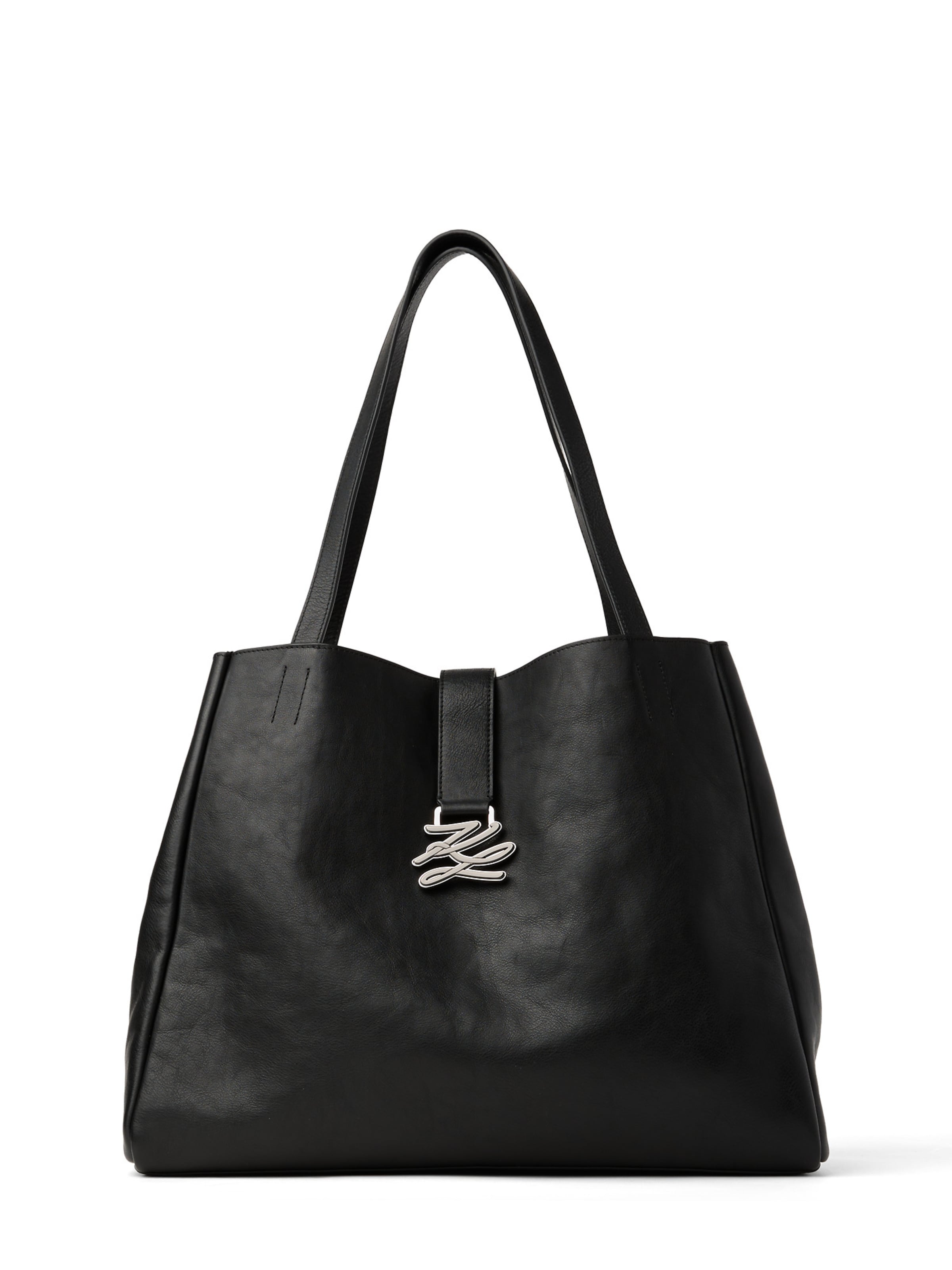 Karl Lagerfeld Shoppingväska i svart: framsida