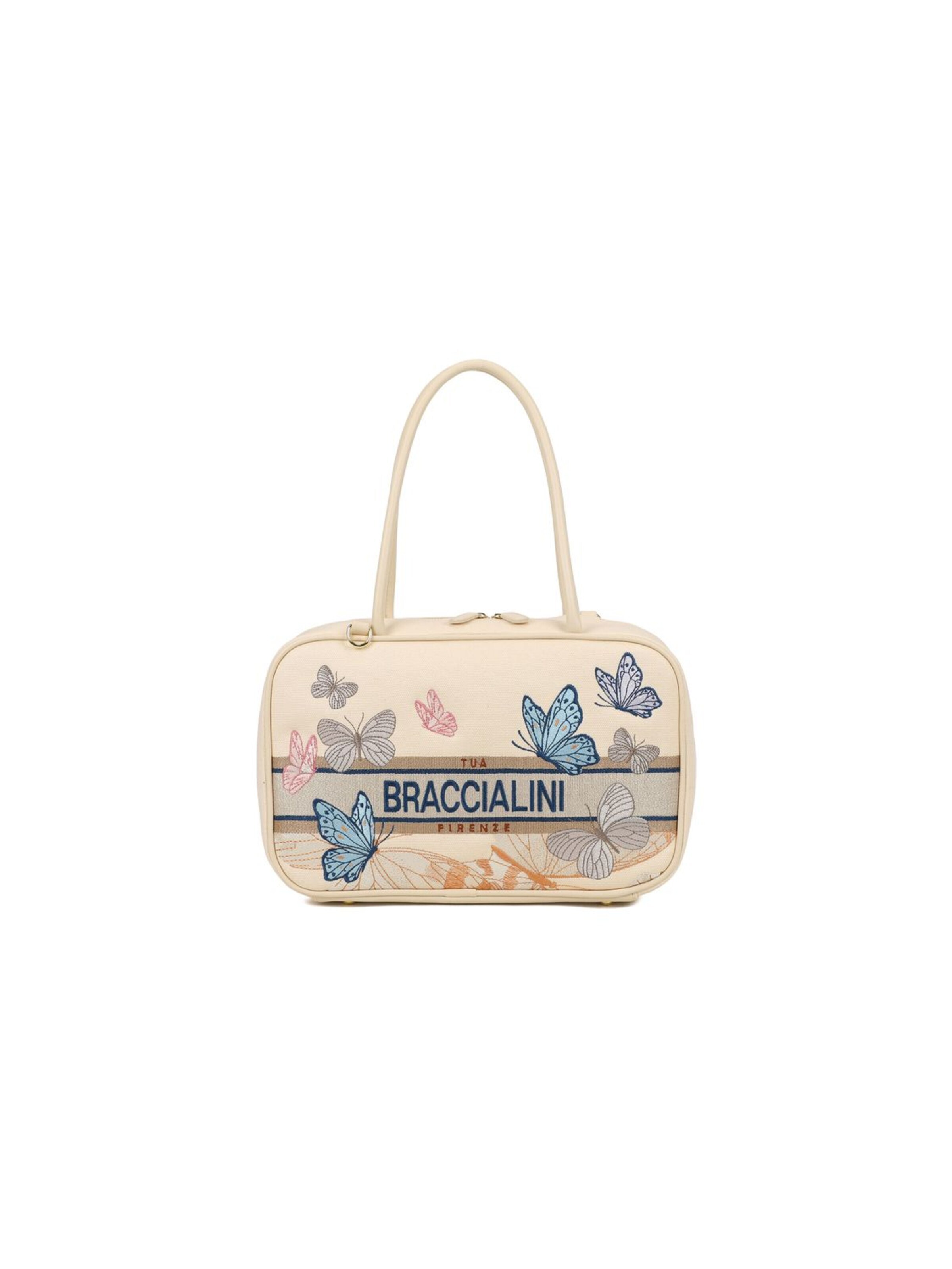 Borsa a mano 'Jacquard' in One Size Braccialini di colore beige, Visualizzazione prodotti