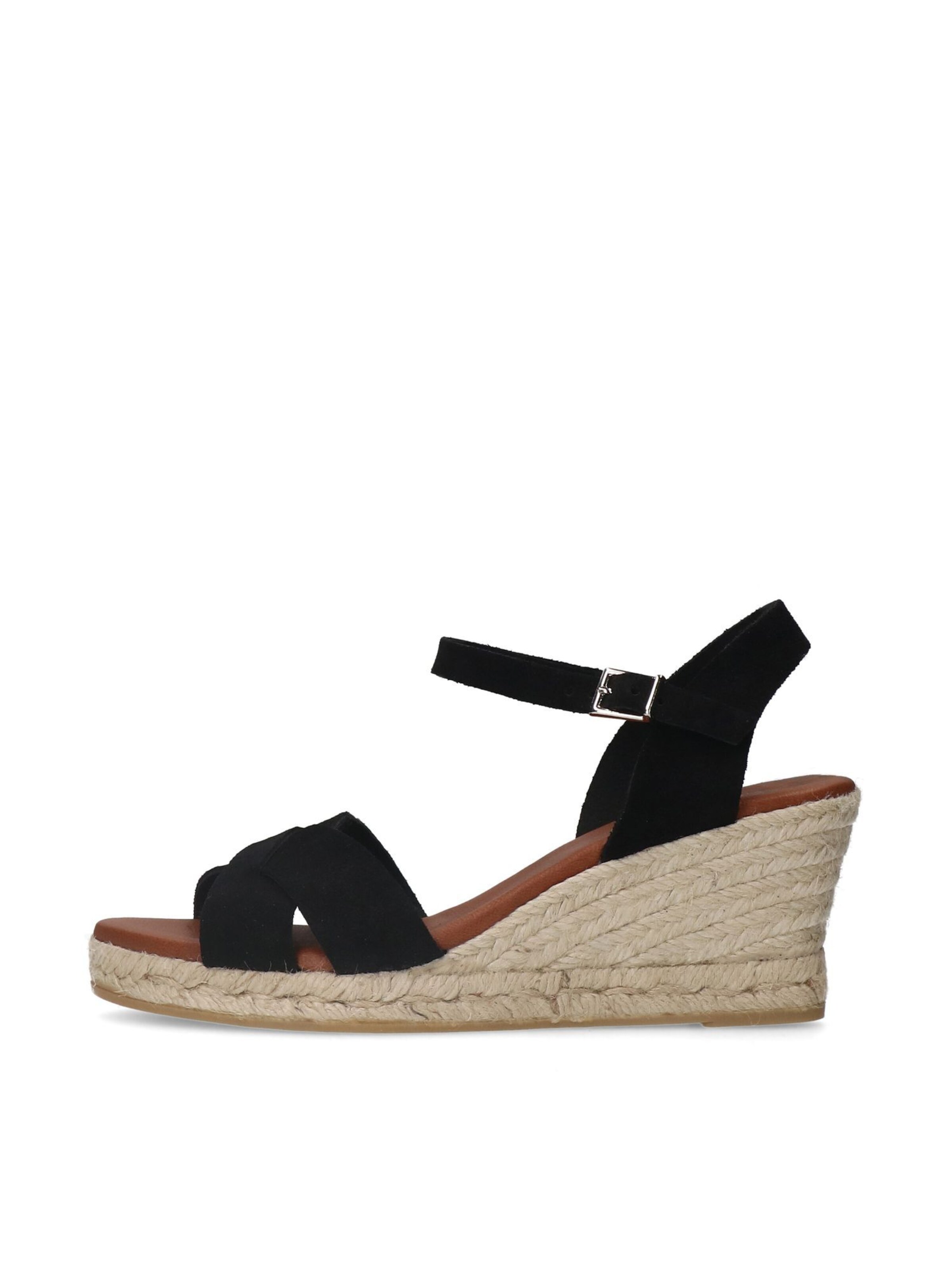 MANFIELD Sandals in Black