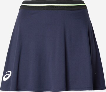 ASICS Sports skirt in Blue: front