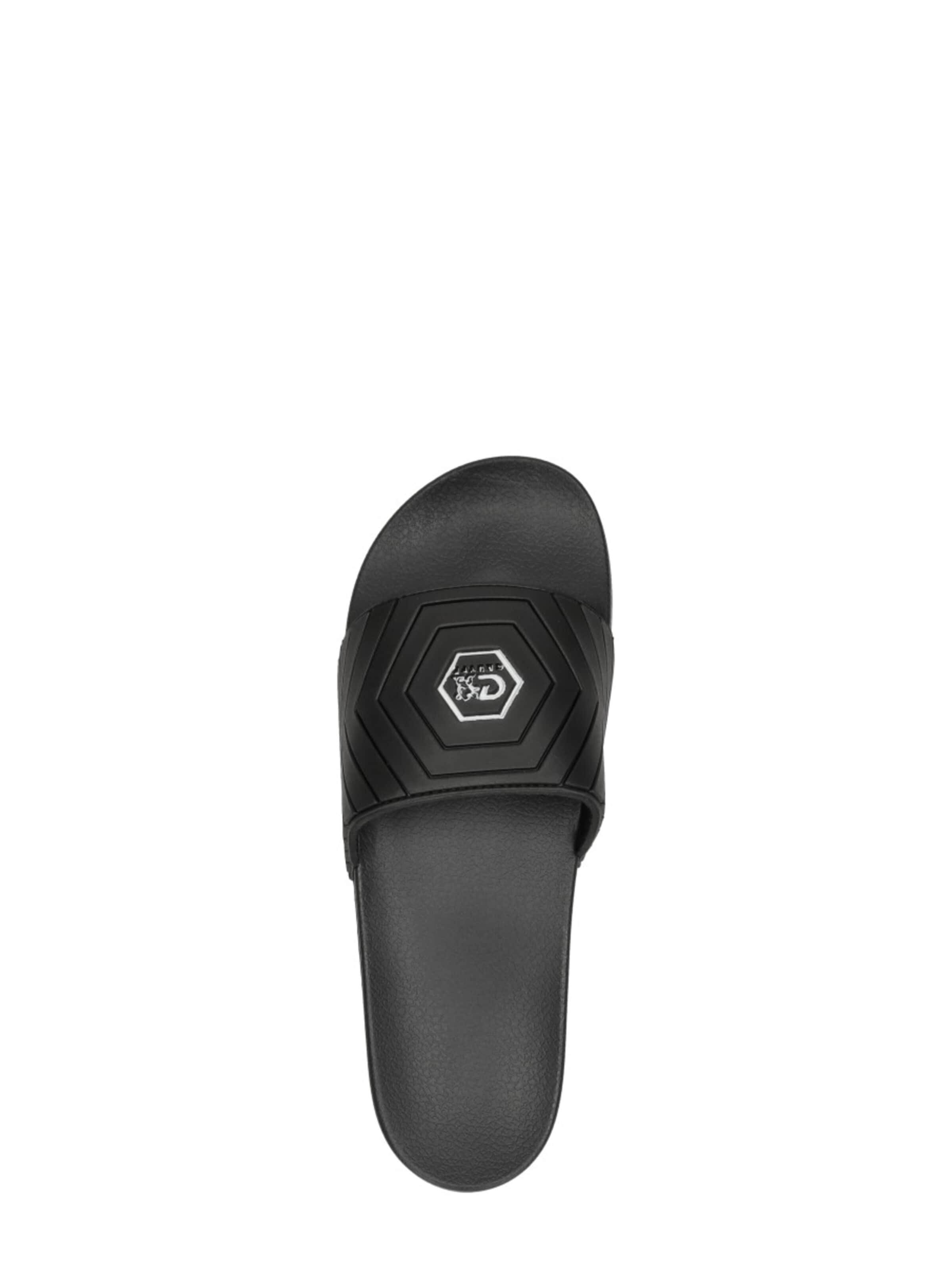 Cruyff Muiltjes 'Hex Slide' in Zwart