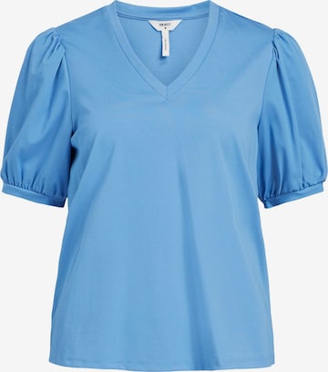 OBJECT Shirt 'CAROLINE' in Blauw: voorkant